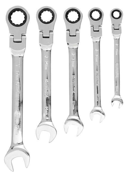 Falke fastnøkkelsett m/skralle - 5 deler